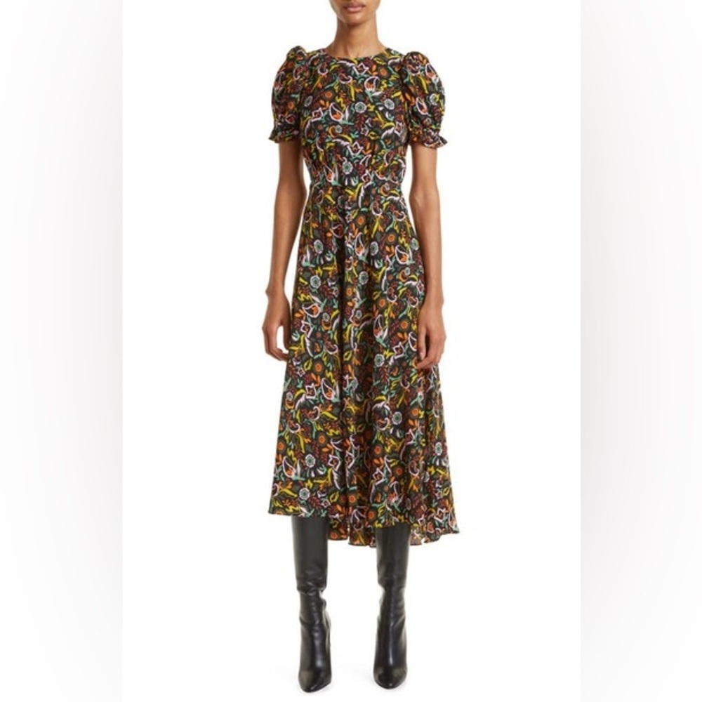Ted Baker
Dabney High Low Hem Tea Dress Size 0